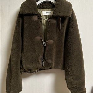 미착용새상품)HAE146 윤혜진 테디 숏 무스탕 M