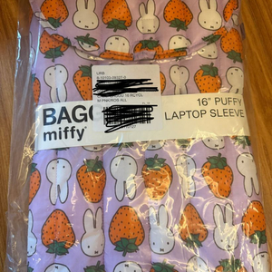 바쿠 미피 노트북 파우치 16인치 새제품