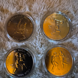 1998 서울 올림픽 기념 주화2000원 4종세트