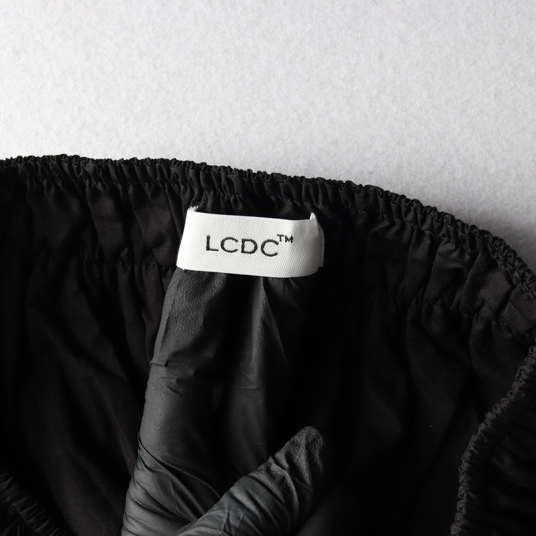 LCDC 엘씨디씨 24SS 블랙 후크 볼륨 벨트 미니 스커트 레이어드 치마 이미지