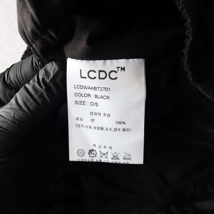 LCDC 엘씨디씨 24SS 블랙 후크 볼륨 벨트 미니 스커트 레이어드 치마 이미지