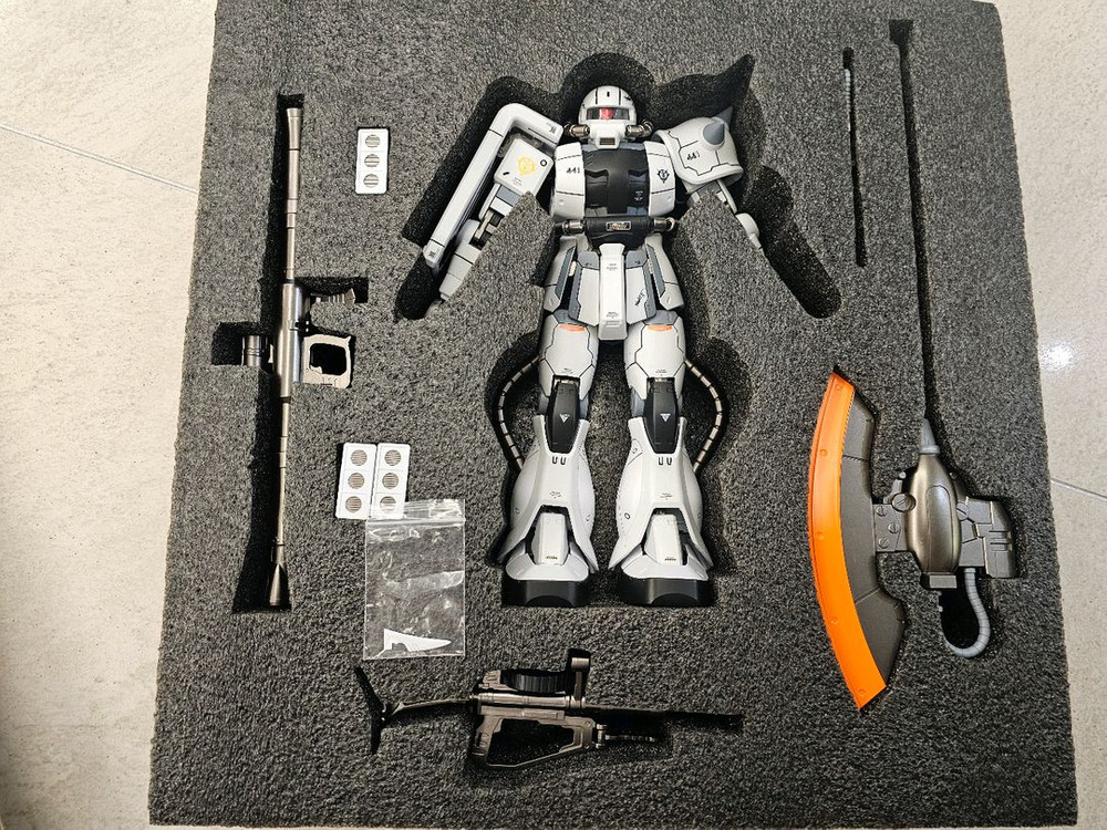 1/72 ACE 화이트오거 자쿠 게선판 합금완성품--2