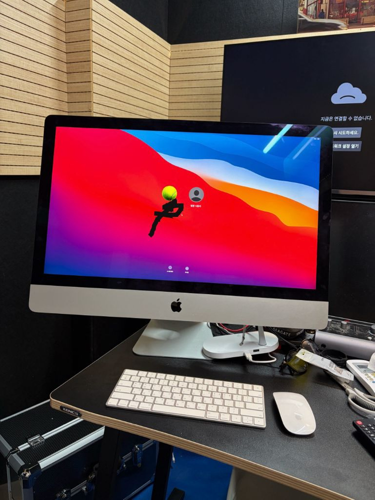 풀박스 (키보드,마우스 포함) 애플 아이맥 27인치 Retina 5K 2020 상태 s급 판매합니다!!--0