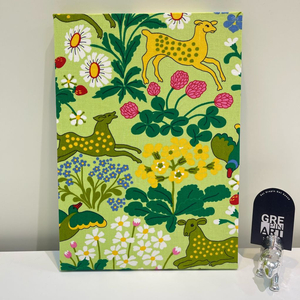 알메달 포레스트 그린 캔버스액자(전시품)