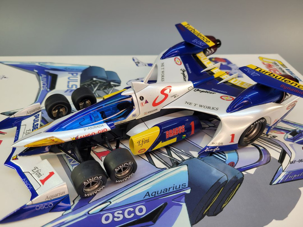 아오시마24풀도색작No5V아수라다AKF-0G2022버젼사이버포뮬러프라모델 이미지