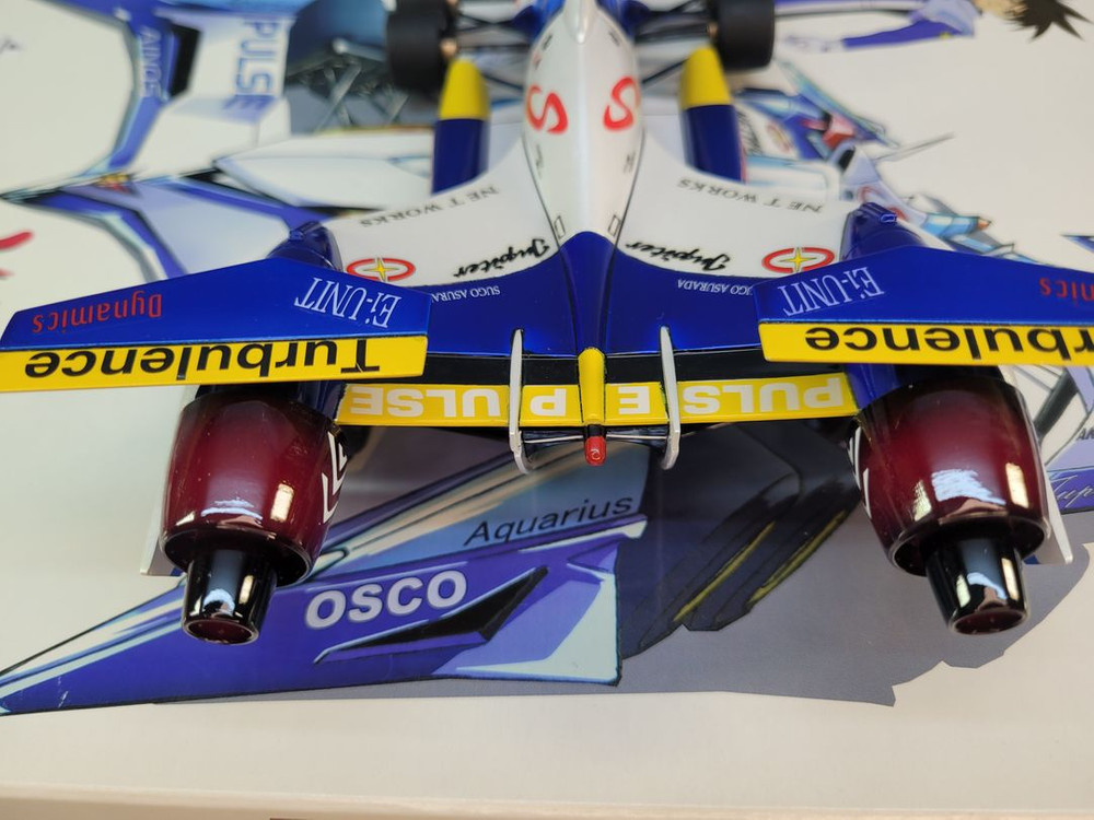 아오시마24풀도색작No5V아수라다AKF-0G2022버젼사이버포뮬러프라모델 이미지