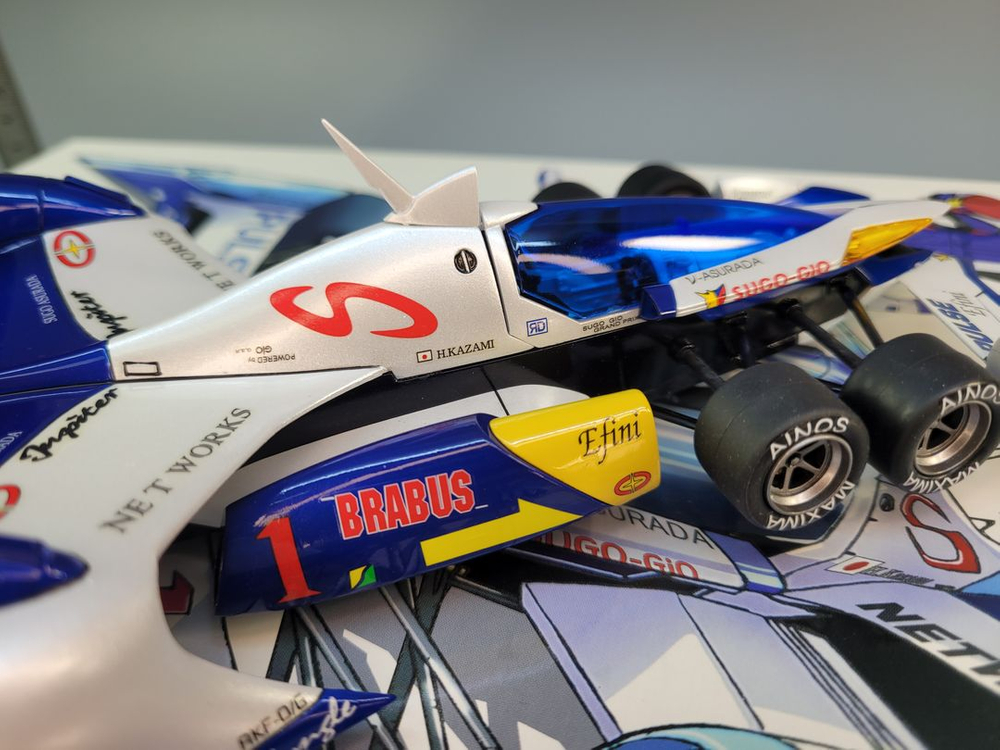 아오시마24풀도색작No5V아수라다AKF-0G2022버젼사이버포뮬러프라모델 이미지