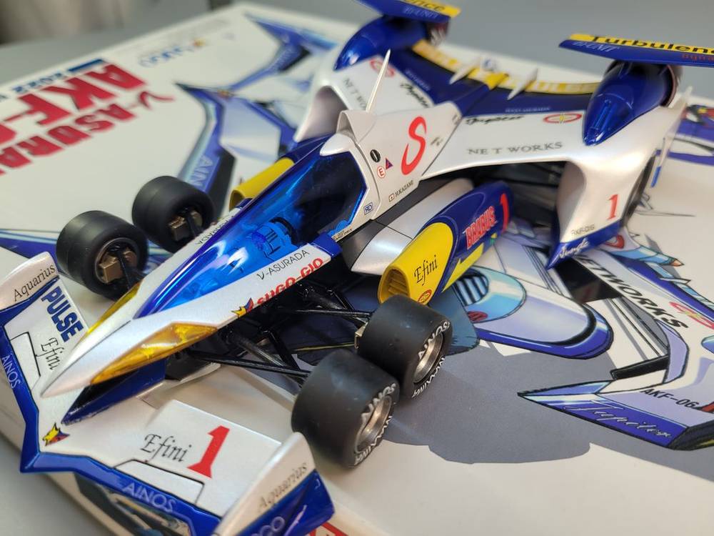 아오시마24풀도색작No5V아수라다AKF-0G2022버젼사이버포뮬러프라모델 이미지