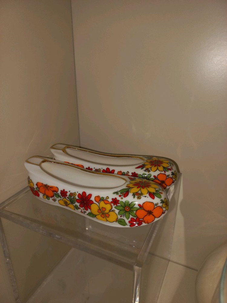 행남사 도자기 플라워 장식화,도자기소품,행남사 꽃신 장--2