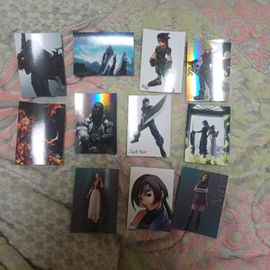 팝니다)파이널판타지7 캐릭터 포토카드 세트