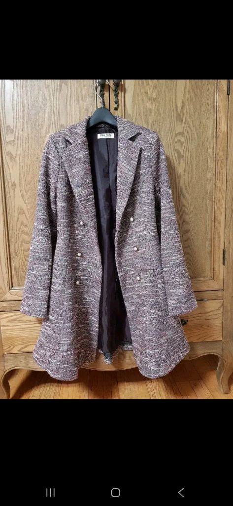 미우미우 우아한 트위드--1