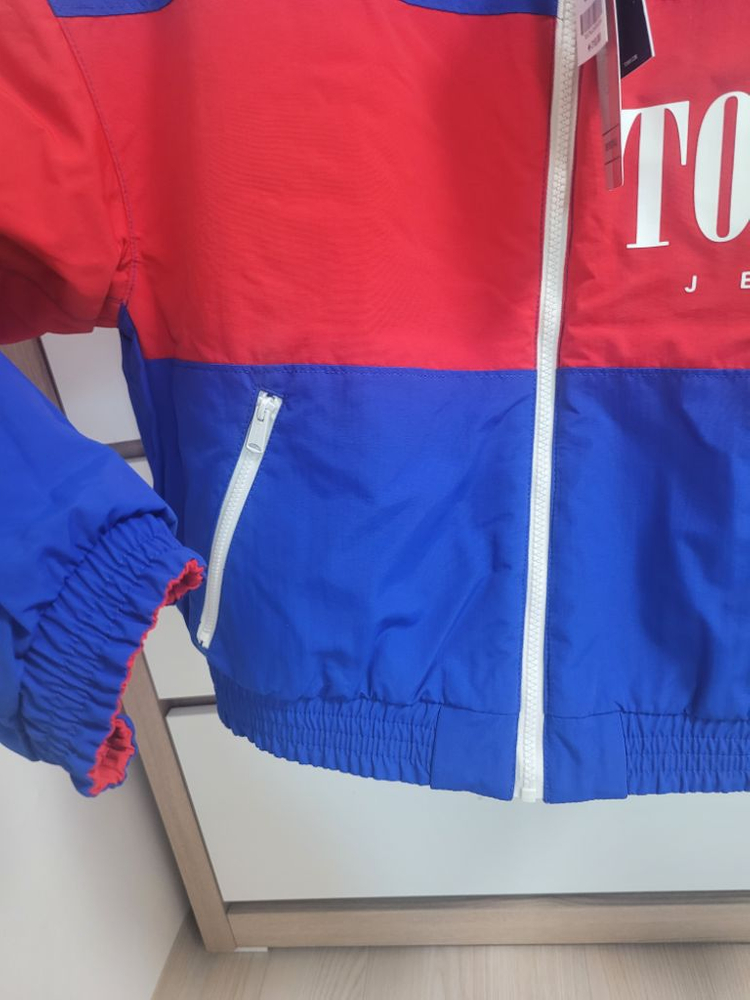 새상품)타미진스 여성 양면 셰르파플리스 뽀글이 숏점퍼--2