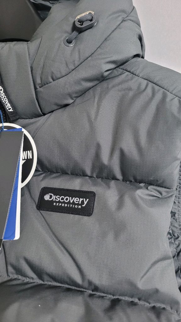 새상품)디스커버리 덕다운 패딩조끼 90--1