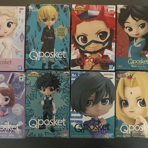 1. 정품 미개봉 큐포스켓 등 피규어