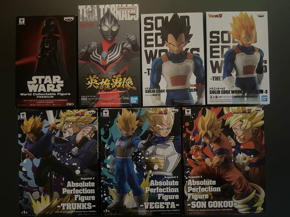 2. 정품 미개봉 드래곤볼, 주술회전, 미소녀 등--3