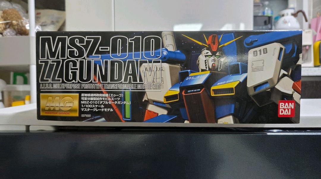 반다이 MG ZZ 건담 프라모델 (미개봉새상품)--1