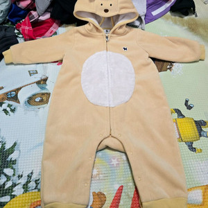 아동 12~24개월 블루독 베이비 우주복 일괄