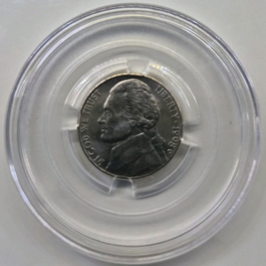 1998년5센트 제퍼슨 니켈 주화입니다