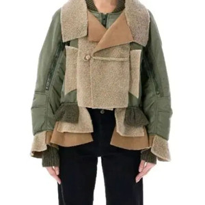 언더커버 봄버 자켓 에크루 이미지