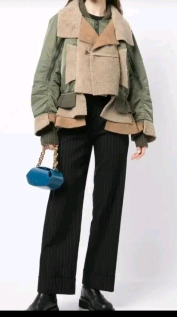 언더커버 봄버 자켓 에크루 이미지