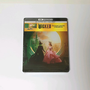 위키드 스틸북 (4k 블루레이) 미개봉 새상품