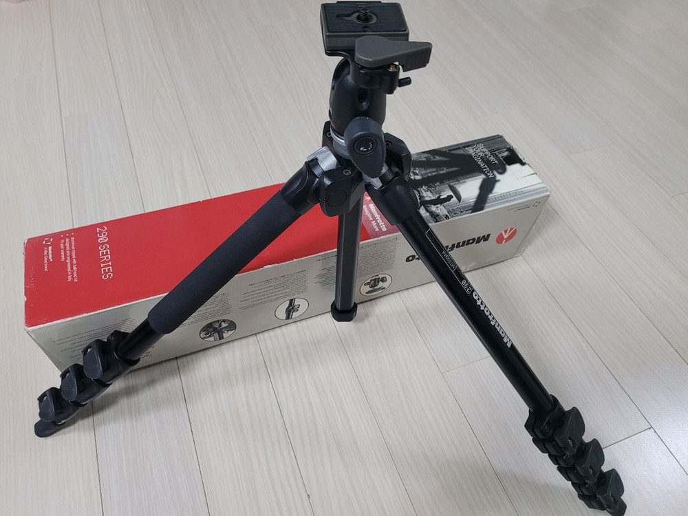 명품 삼각대 맨프로토 MT293A4 과 볼헤드 494RC2--1