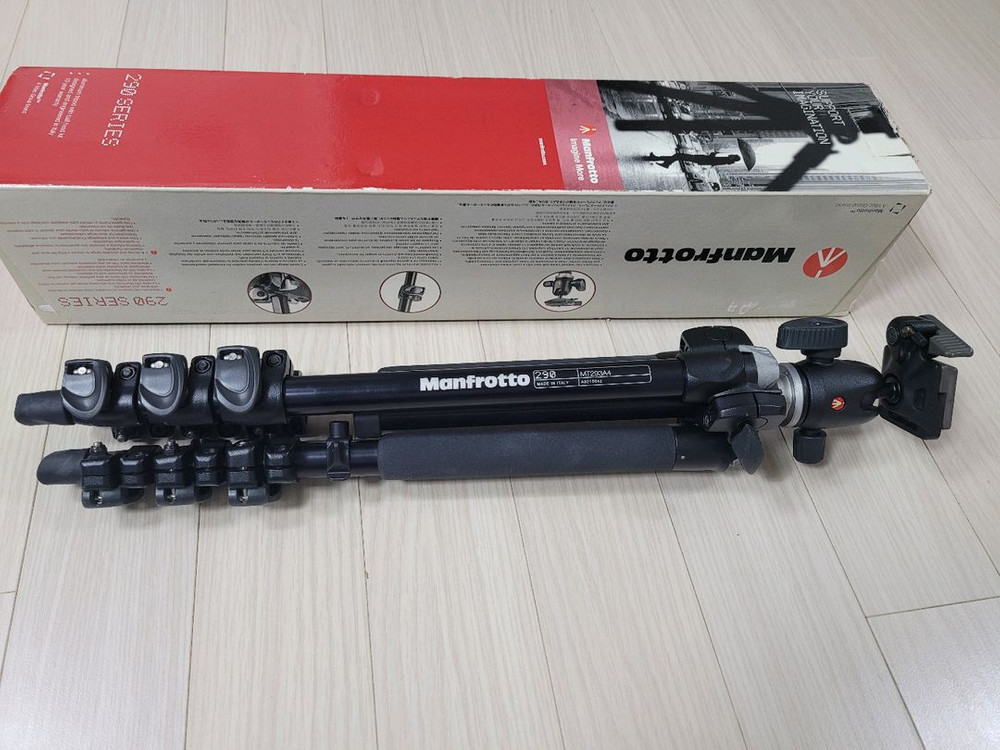 명품 삼각대 맨프로토 MT293A4 과 볼헤드 494RC2--5