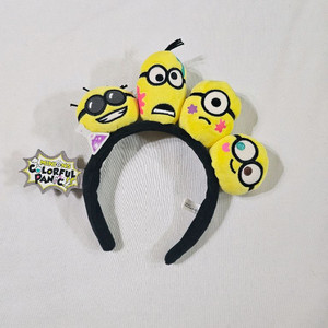 유니버셜 스튜디오 재팬 usj 미니언즈 머리띠 헤어밴드 빈티지 굿즈 캐릭터 이미지