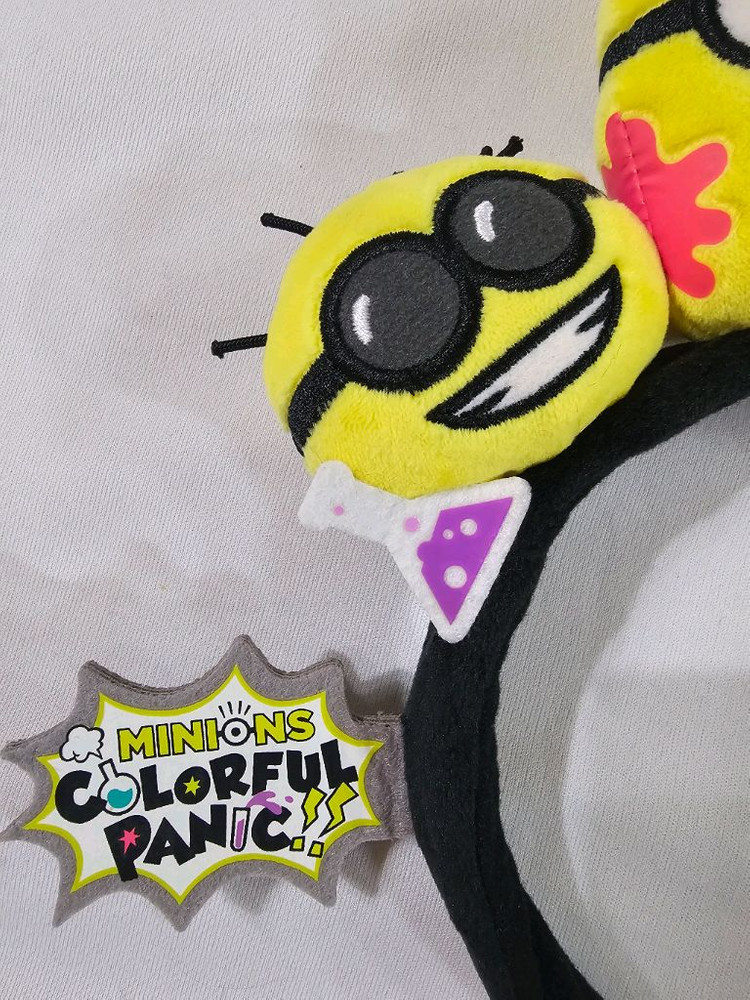 유니버셜 스튜디오 재팬 usj 미니언즈 머리띠 헤어밴드 빈티지 굿즈 캐릭터 이미지