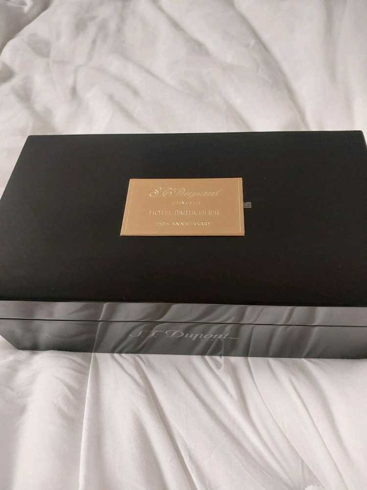 [새상품,한정판,백화점판] 듀퐁라이터 리미티드 에디션 호텔 파티큘리에 금장 쌍불 듀퐁라이타--2