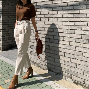 R2W 하이웨이스트 팬츠