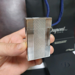 [새상품,풀세트] 듀퐁라이터 라인2 ca16930 은장 듀퐁라이타 이미지