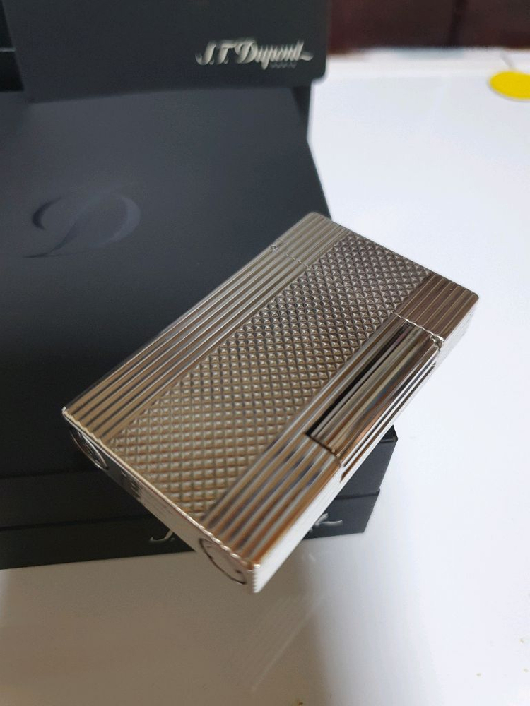 [새상품,풀세트] 듀퐁라이터 라인2 ca16930 은장 듀퐁라이타 이미지