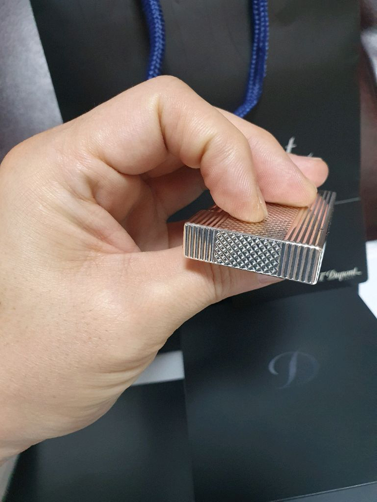 [새상품,풀세트] 듀퐁라이터 라인2 ca16930 은장 듀퐁라이타 이미지