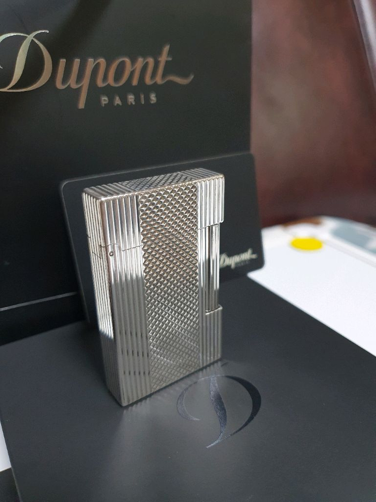 [새상품,풀세트] 듀퐁라이터 라인2 ca16930 은장 듀퐁라이타 이미지