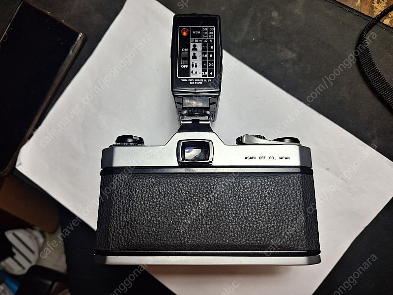 필름카메라 가방 렌즈 스트로브 풀세트/아사히 펜탁스 Spotmatic F + 28mm + Toshiba 3016 이미지