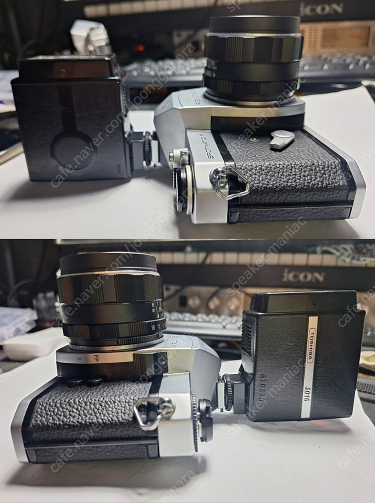 필름카메라 가방 렌즈 스트로브 풀세트/아사히 펜탁스 Spotmatic F + 28mm + Toshiba 3016 이미지