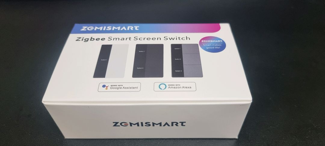 제미스마트 DIY 디스플레이 스마트 스위치 2구 이미지