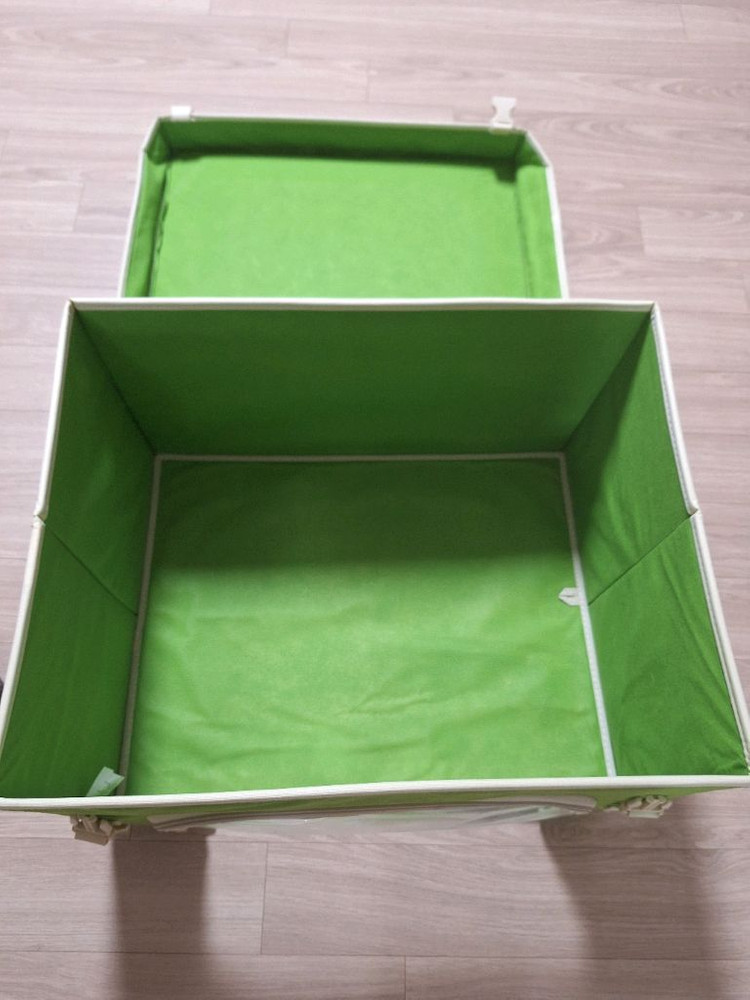 접이식수납박스2개--1