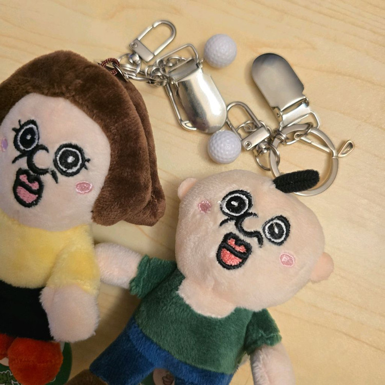 빵빵이의 일상 퍼터키퍼 인형 키링 세트 - New--1