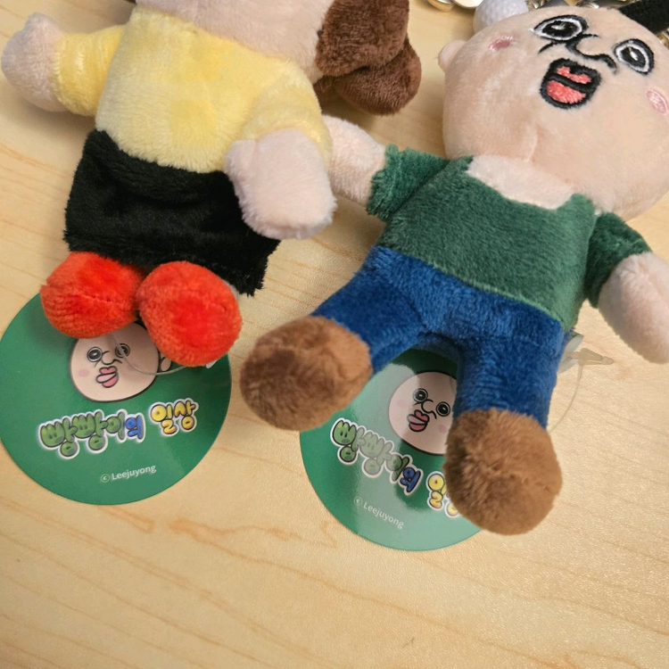 빵빵이의 일상 퍼터키퍼 인형 키링 세트 - New--2