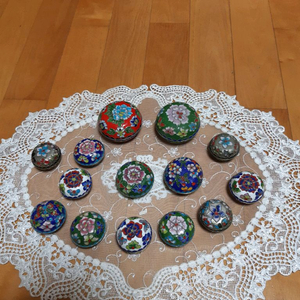 미니어처 칠보장식품(14개)