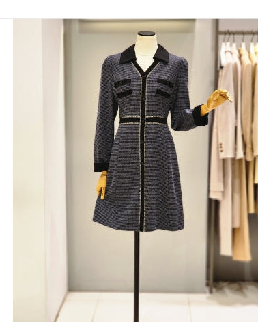 잇미샤 it michaa 트위드 원피스 55 사이즈 정품 이미지