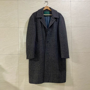 티아이포맨 / 글렌체크 싱글코트, 남성코트 / XL(105-110)