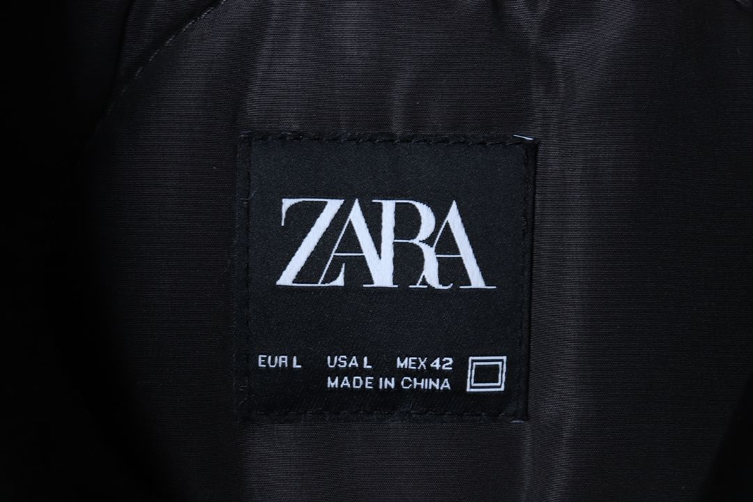 (L-XL) 자라 집업 바람막이 점퍼자켓 스웨이드--4