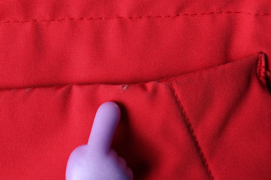 (M-L) 캐나다구스 패딩 점퍼자켓 조끼 레드 한정판 이미지