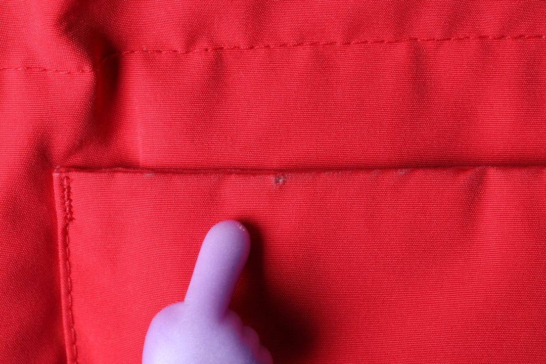 (M-L) 캐나다구스 패딩 점퍼자켓 조끼 레드 한정판 이미지