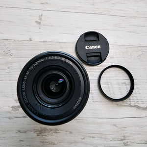 캐논 EF-M 55-200mm IS STM 망원 줌렌즈 팜 M마운트 크롭