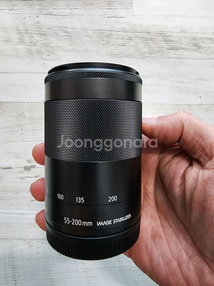 캐논 EF-M 55-200mm IS STM 망원 줌렌즈 팜 M마운트 크롭--2