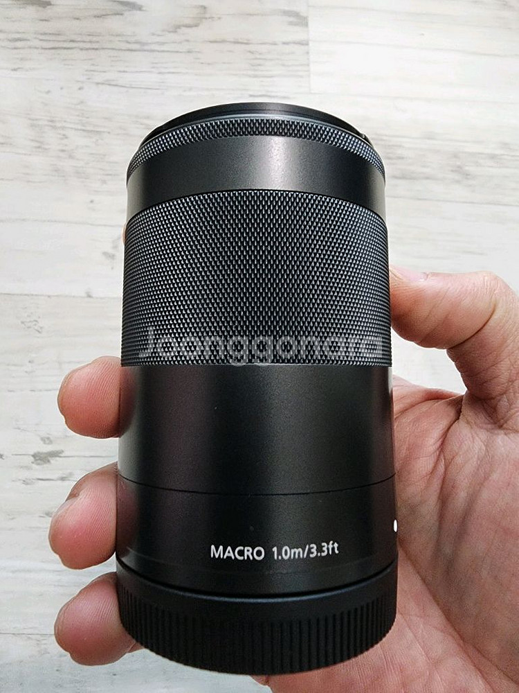 캐논 EF-M 55-200mm IS STM 망원 줌렌즈 팜 M마운트 크롭--3